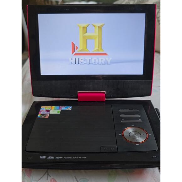 Audiovox DS9849 9″ Portable DVD Player w/ Case & Accessories Tested - Picture 5 of 9